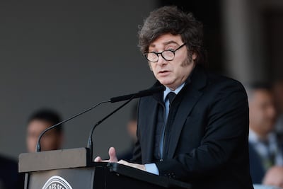 El presidente de Argentina, Javier Milei.
