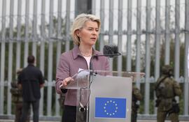Ursula von der Leyen, presidenta de la Comisión Europea.