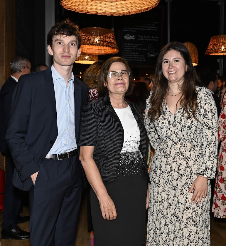 Etienne Dausse, Iris Felir y Alice Lescuras. 