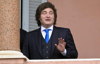 Javier Milei, presidente de Argentina.