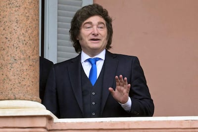 Javier Milei, presidente de Argentina.