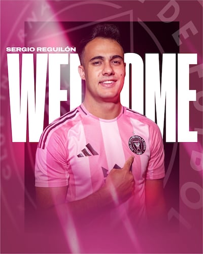 Sergio Reguilón, nuevo futbolista del Inter Miami.