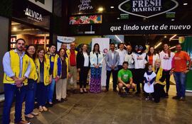Voluntarios de la Colecta Nacional de Alimentos.