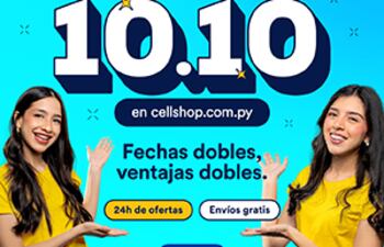 Promociones especiales, beneficios y una selección de productos para descubrir durante todo el 10.10 propone Cellshop.