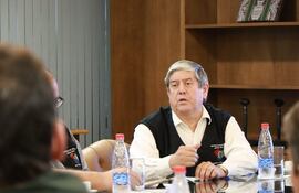 Carlos María Ljubetic , foto prensa Senado.