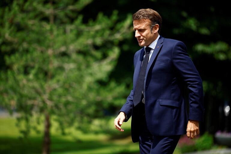 El presidente de Francia, Emmanuel Macron.