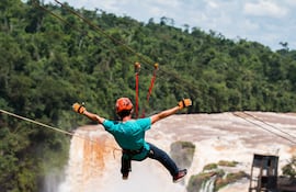 El Alto Paraná es un sitio ideal para el turismo de aventuras.