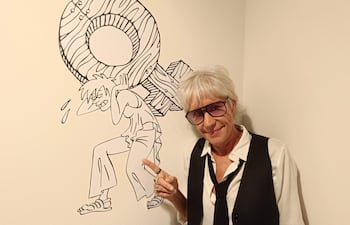 La historietista argentina Maitena Burundarena se convirtió este lunes en la primera mujer en recibir el Premio Iberoamericano de Humor Gráfico Quevedos, en su edición 2025, convocado por la Fundación General de la Universidad de Alcalá de Henares (FGUA) y dotado con 30.000 euros. EFE/ Guillermo Martínez