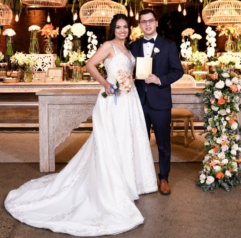 Tania Magalí González Giménez y Rolando Daniel Silva Verza.