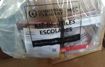 Los útiles escolares que envía el MEC son insuficientes para la necesidad de los alumnos.