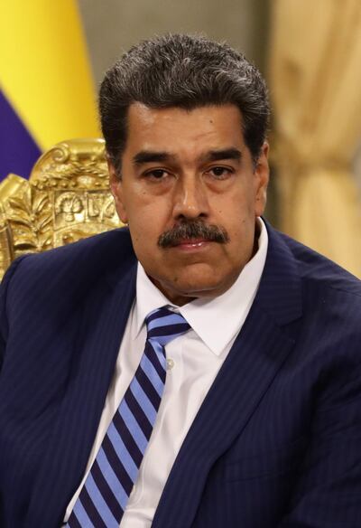 El presidente de Venezuela Nicolás Maduro.