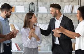 Buen ambiente laboral.