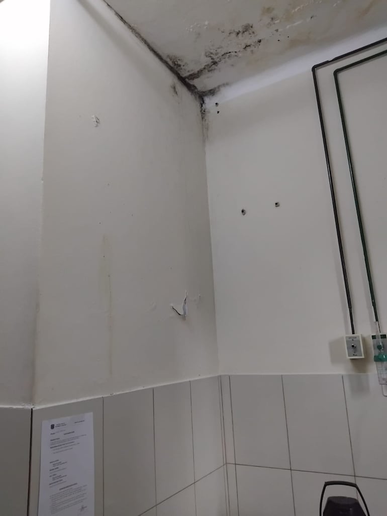 Habitación donde fue trasladado el agente herido en Lusipar.