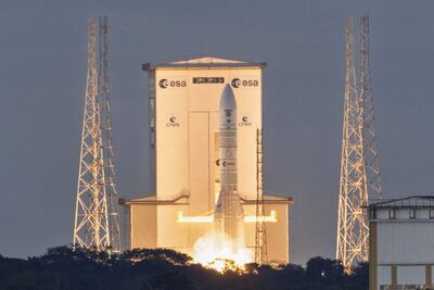 Ariane 6 despega con éxito.