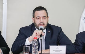 Francisco Cabrera, fiscal que investiga en Paraguay el asesinato de Marcelo Pecci.