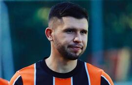 Maurito Caballero (31 años), atacante paraguayo del Águila de El Salvador.