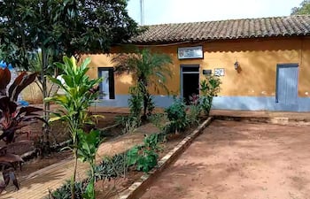 Edificio de Orden y Seguridad de la Policia en Misiones, anterior campo de concentracion Abraham cué en la epoca de la dictadura stronista