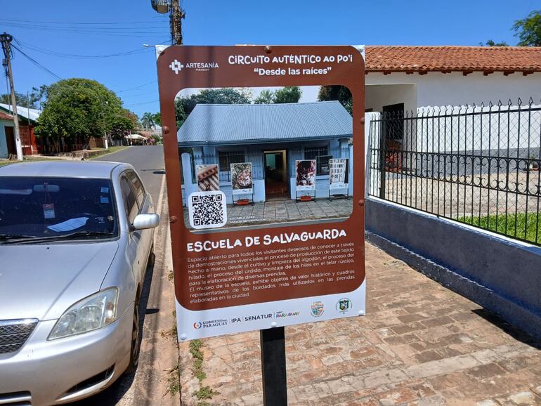 El circuito cuenta con cartelería interactiva con guía e información.