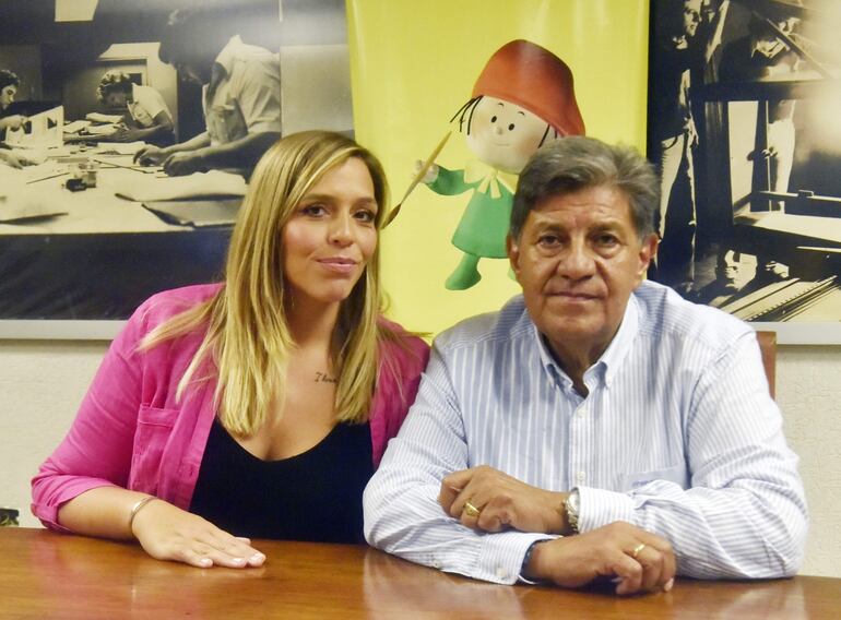 Melpanambi y su padre Tranky Osorio recordaron anécdotas y los encuentros con otros músicos paraguayos en Europa.