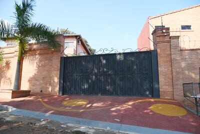 Residencia construida por Bogarín Alfonso, expresidente del JEM, y que no aparece en sus declaraciones juradas que presentó ante la Contralorí