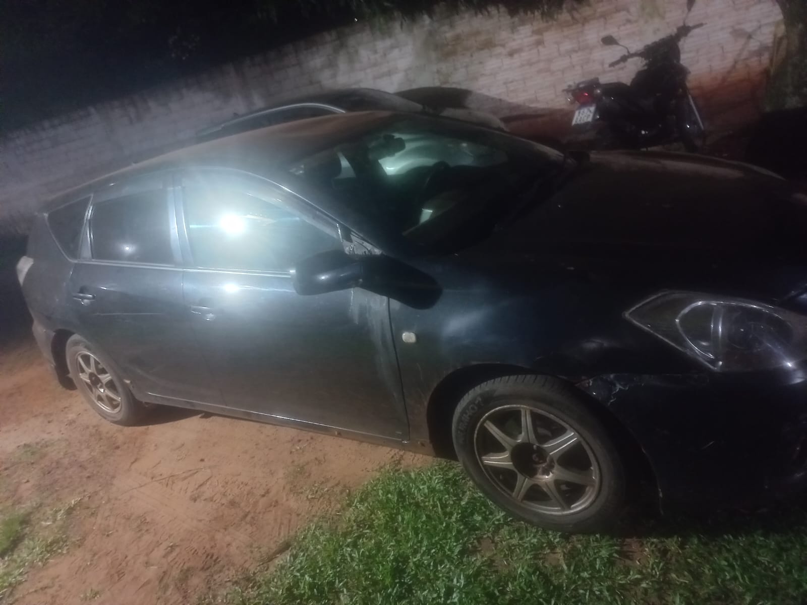 El vehículo del presunto autor fue incautado por los intervinientes.