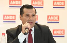 Félix Sosa, presidente de la ANDE.