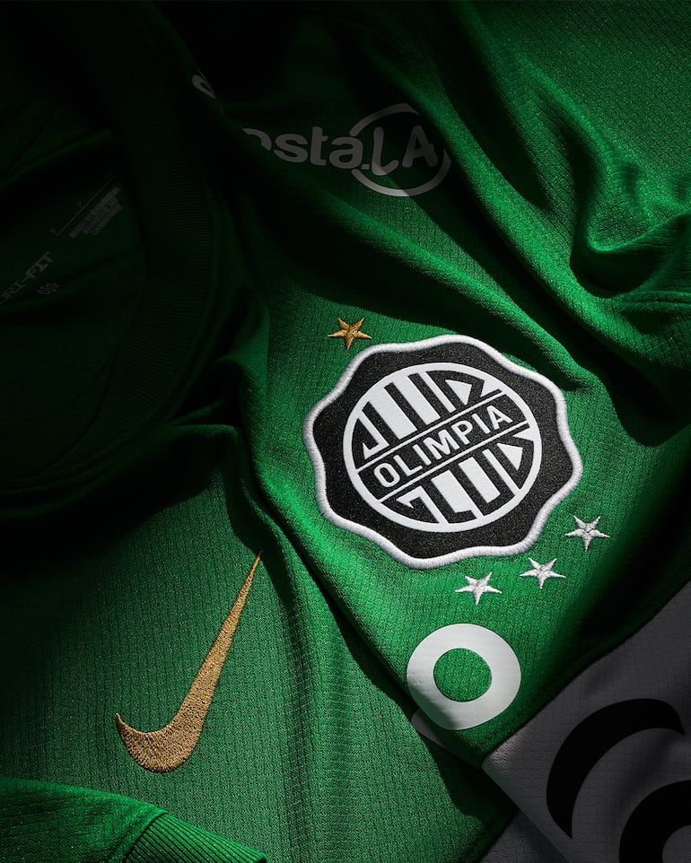 La tercera equipación que Olimpia utilizará para la temporada 2026.