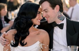 Demi Lovato y Jordan Lutes celebraron ayer sus Bodas de Papel.