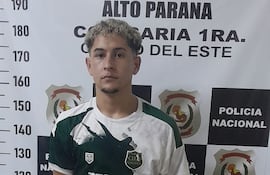 Alberto Damián Jiménez Morales, detenido.