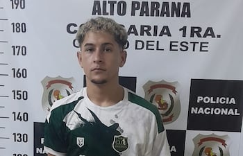 Alberto Damián Jiménez Morales, detenido.