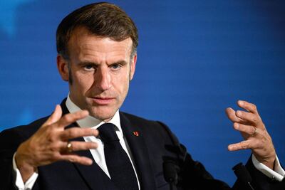 Emmanuel Macron, presidente de Francia.