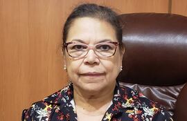 Norma Beatriz Ortiz Ruiz Díaz, jueza de paz de Luque. Judiciales 09 de octubre de 2025
