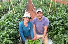 La pareja de productores Emilia Ortiz y Máximo González logran sacar locotes de alta calidad.
