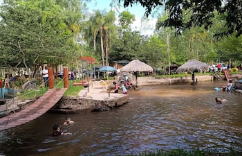 El balneario Maná es un lugar hermoso y seguro.