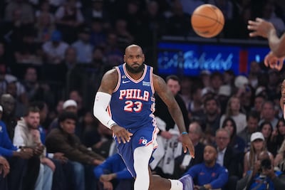 LeBron James (41 años), criticado por el presidente de Estados Unidos, Donald Trump.