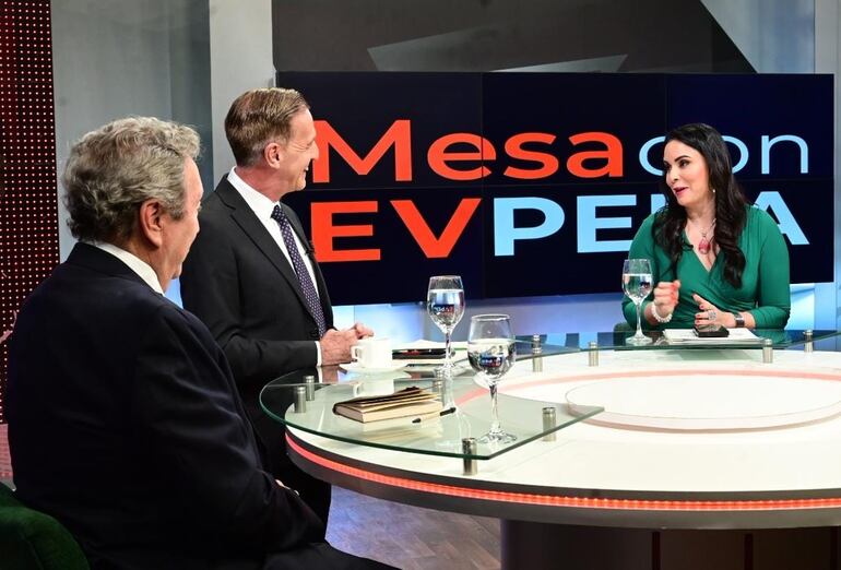 Olinda Salguero, vicepresidenta y directora Ejecutiva de la Misión Presidencial Latinoamericana, en ABC TV.