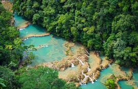 Semuc Champey, Guatemala.