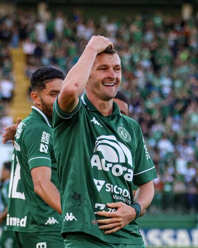 Walter David Clar Fritz, de buena gestión en el Chapecoense, que se encuentra en la zona de ascenso en Brasil.