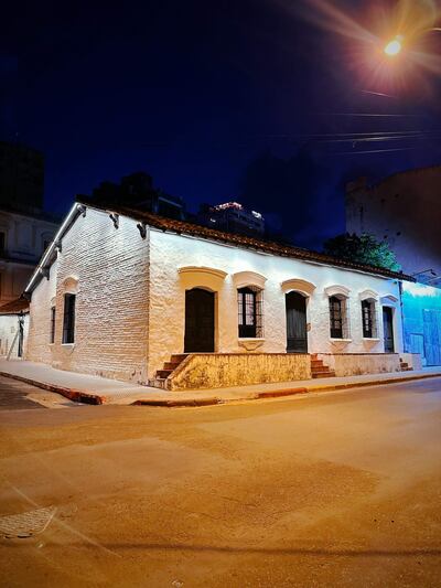 La renovada Casa de la Independencia.