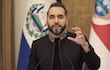 El presidente de El Salvador, Nayib Bukele.