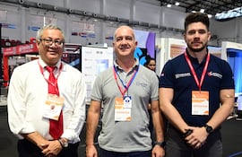 Édgar Robinson, Víctor Villamayor y Josué Borda.