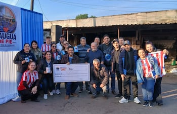 Itaugüeños realizan una maratón solidaria a favor de damnificados del incendio.