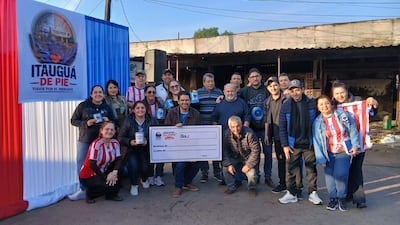 Itaugüeños realizan una maratón solidaria a favor de damnificados del incendio.