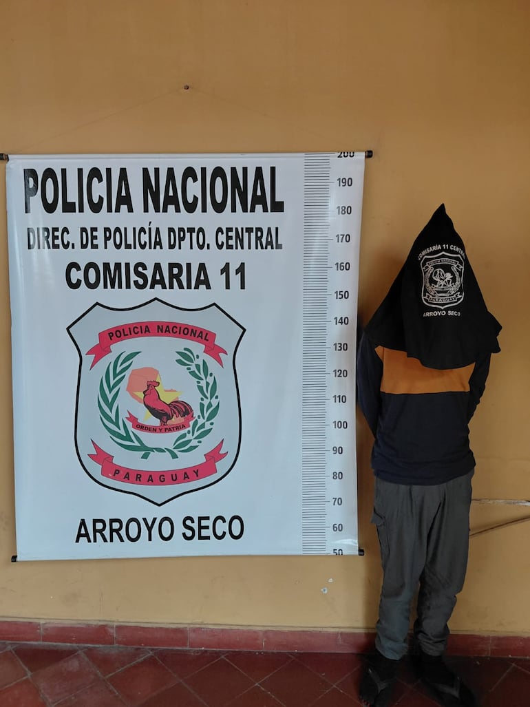 Allanan vivienda y detienen a sospechoso de robo agravado contra un guardia de seguridad
