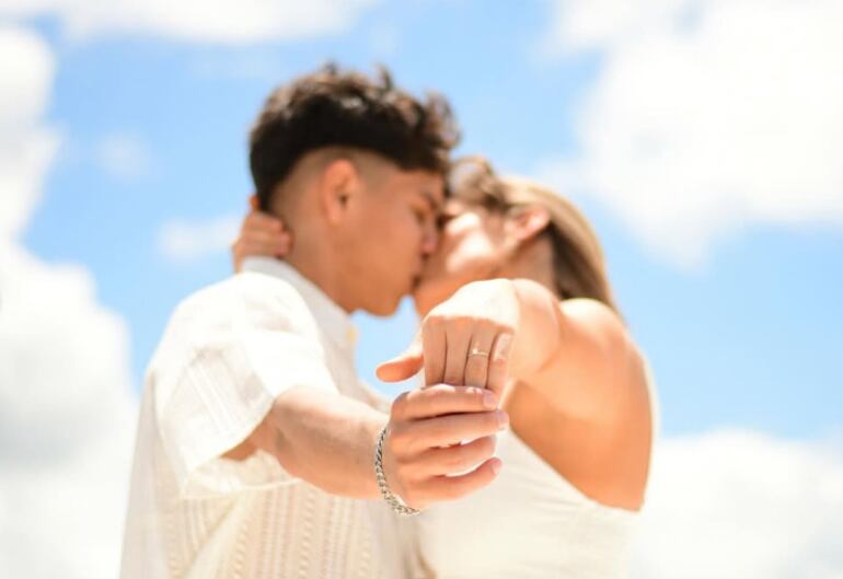 Santiago y Gabrielle.