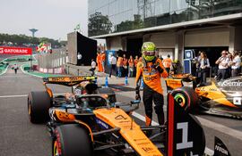 Gran tarea hoy de Lando Norris en Interlagos con su MCL39.