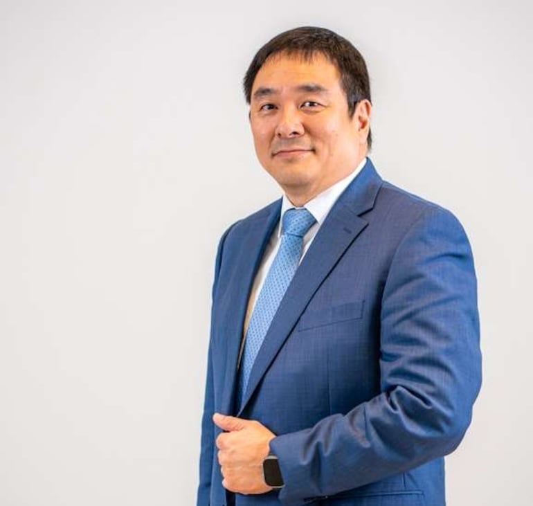 Pablo Cheng Lu, presidente de la Bolsa de Valores de Asunción.