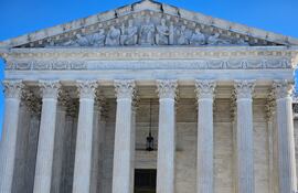 Sede la Corte Suprema de Estados Unidos, en Washington DC.