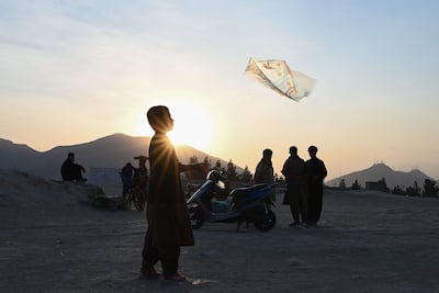 La colina Nadir Khan en Kabul.