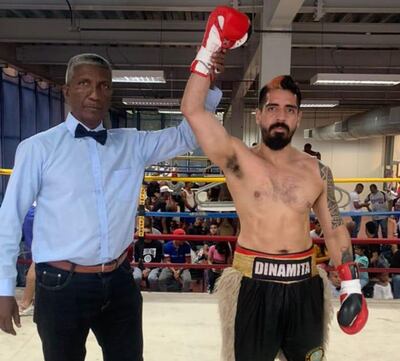 El paraguayo Jorge Rodrigo “Dinamita” Sosa (1/10/1987) logró alzarse con un triunfo tras un KO en Caracas, Venezuela.